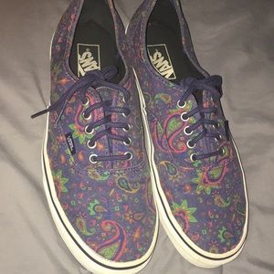 Paisley vans size 11